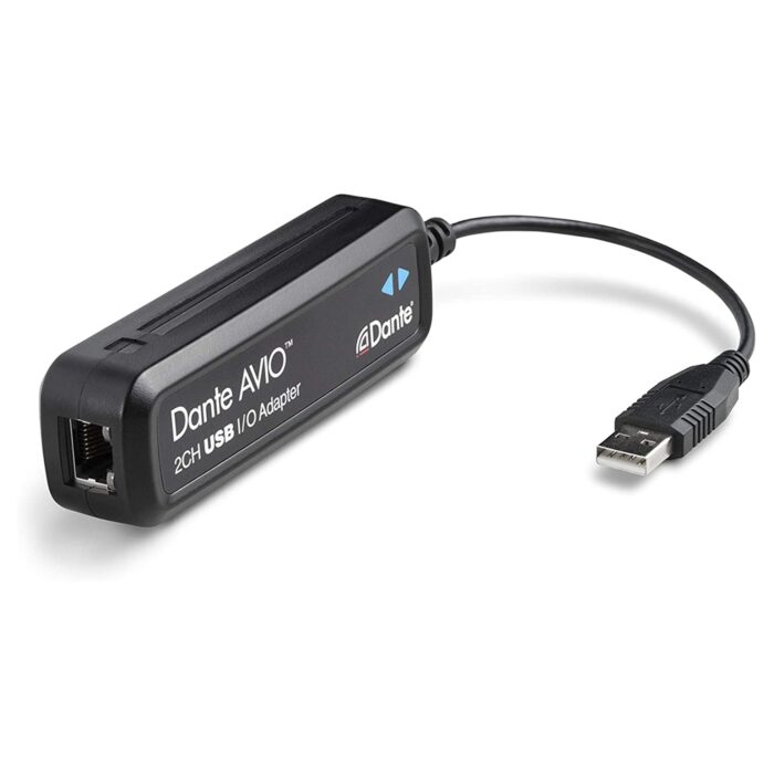 Audinate ADP-USB-AU-2X2 數位音訊轉換器 USB 輸入輸出：圖片 3
