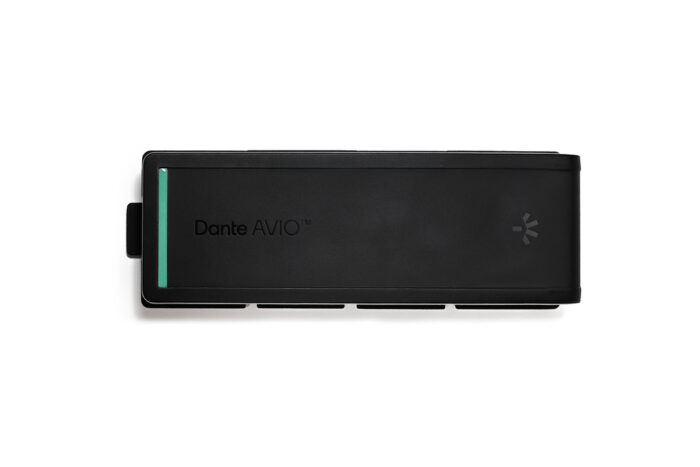 Audinate AVIO-A-2IN-EB 數位音訊轉換器 2ch 輸入 固定安裝轉接盒：圖片 1