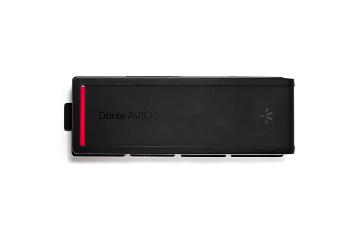 Audinate AVIO-A-2OUT-EB 數位音訊轉換器 2ch 輸出 固定安裝轉接盒：圖片 1