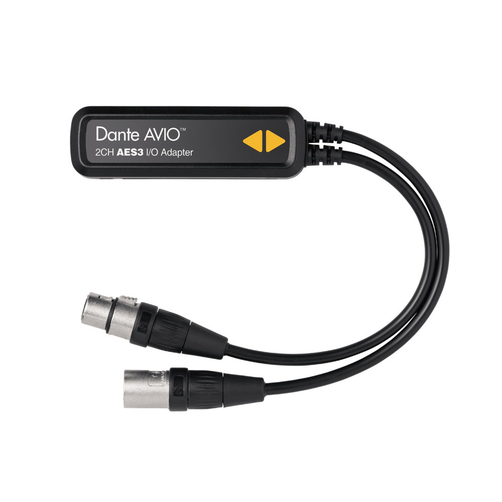 Dante_AVIO_AES3_1 Audinate ADP-AES3-AU-2X2 數位音訊轉換器 AES3:圖片 1