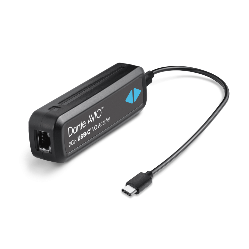 Dante_USBC_ADP_USBC_AU_2x2_2 Audinate ADP-USBC-AU-2X2 數位音訊轉換器 USB-C 輸入輸出:圖片 2