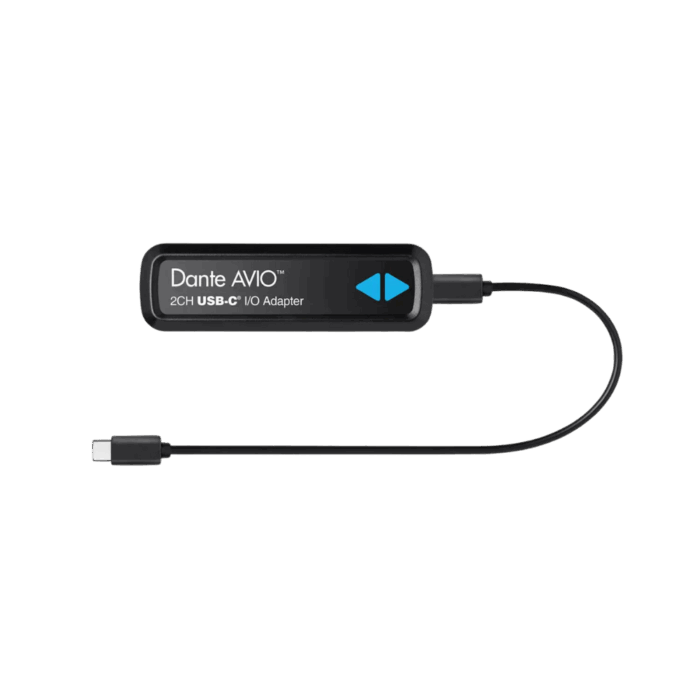 Audinate ADP-USBC-AU-2X2 數位音訊轉換器 USB-C 輸入輸出：圖片 1