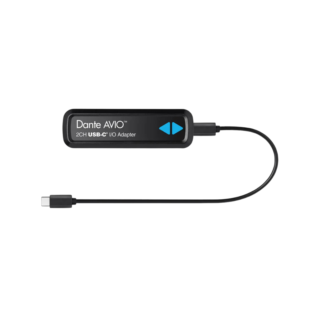 Dante_USBC_ADP_USBC_AU_2x2_5 Audinate ADP-USBC-AU-2X2 數位音訊轉換器 USB-C 輸入輸出:圖片 1
